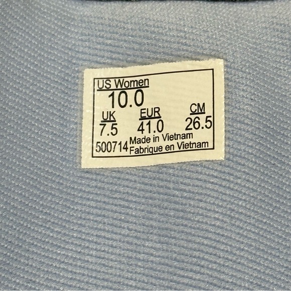 Vans Women’s Gray Off the Wall Sneakers Shoes Great Condition Size 10 Sanitized - Picture 3 of 11